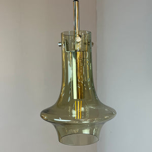 Hängelampe Rauchglas von Leclaire & Schäfer