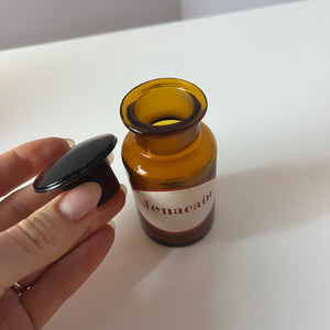 Set: 4x Apothekerglas braun