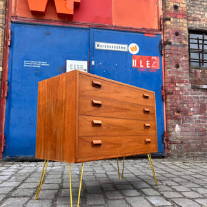 Kommode Teak von Børge Mogensen für Søborg Möbelfabrik