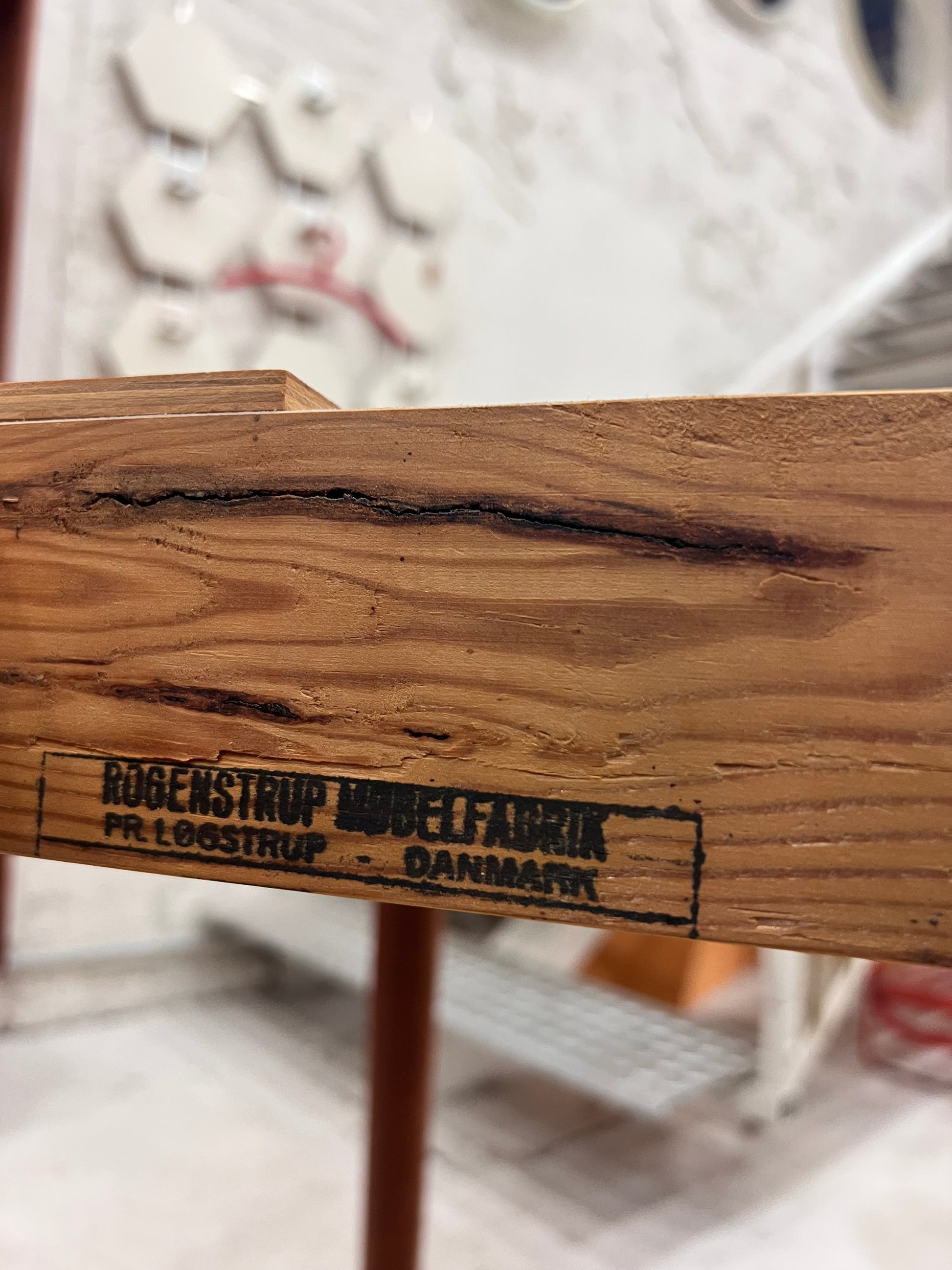 Ausziehbarer Esstisch Teak von Rogenstrup Møbelfabrik