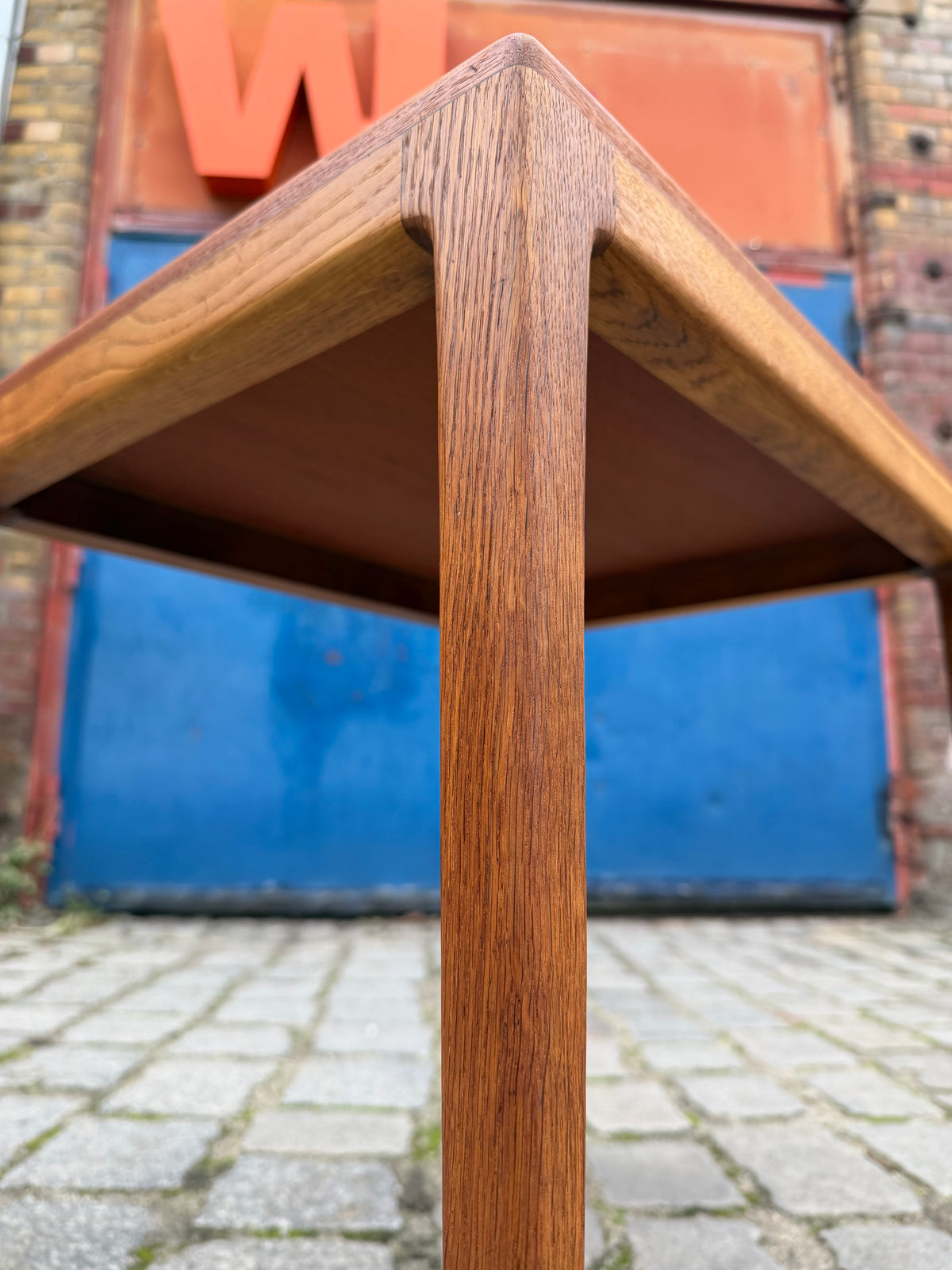 Beistelltisch Teak & Eiche von Wilkhahn