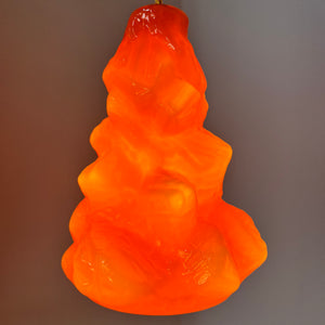 Hängelampe „Alaska“ klein orange von Peill & Putzler