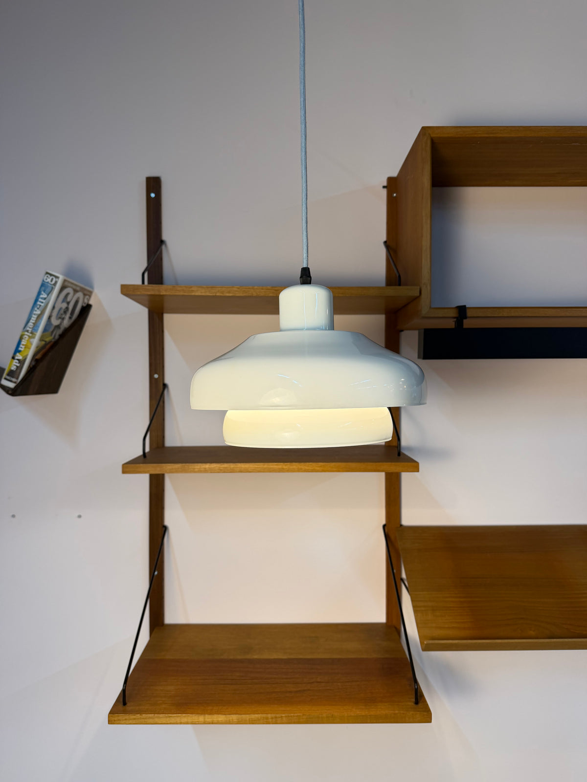 Lamellenlampe weiß aus Dänemark