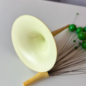 Kinetische Kugelbaum Skulptur Atome creme grün