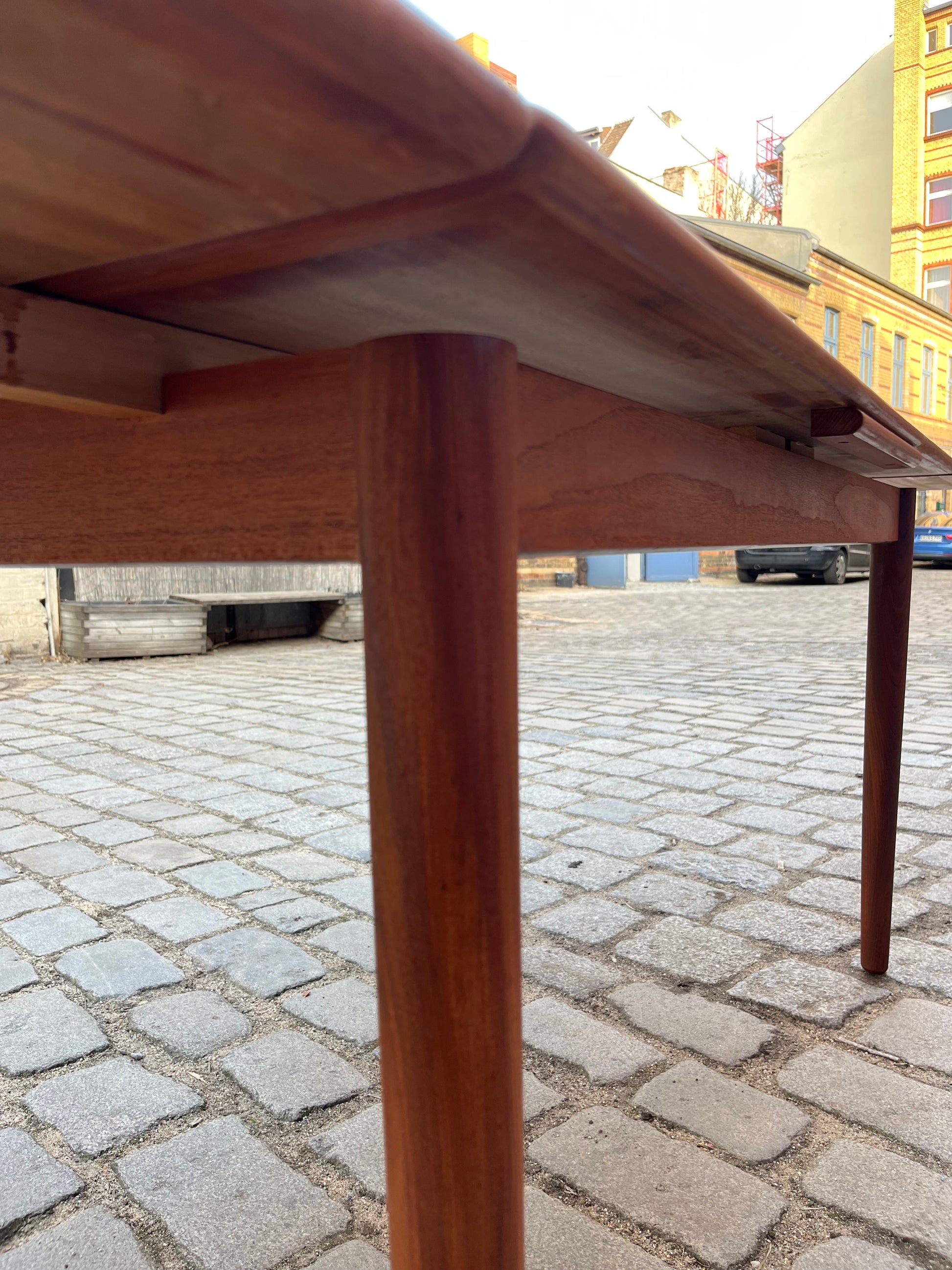 Ausziehbarer Esstisch Teak von Rosenstrup Møbelfabrik