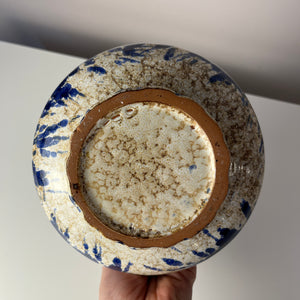 Karaffe blau gesprenkelt von Marei Keramik