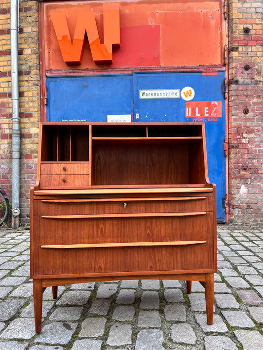 Sekretär Teak aus Dänemark