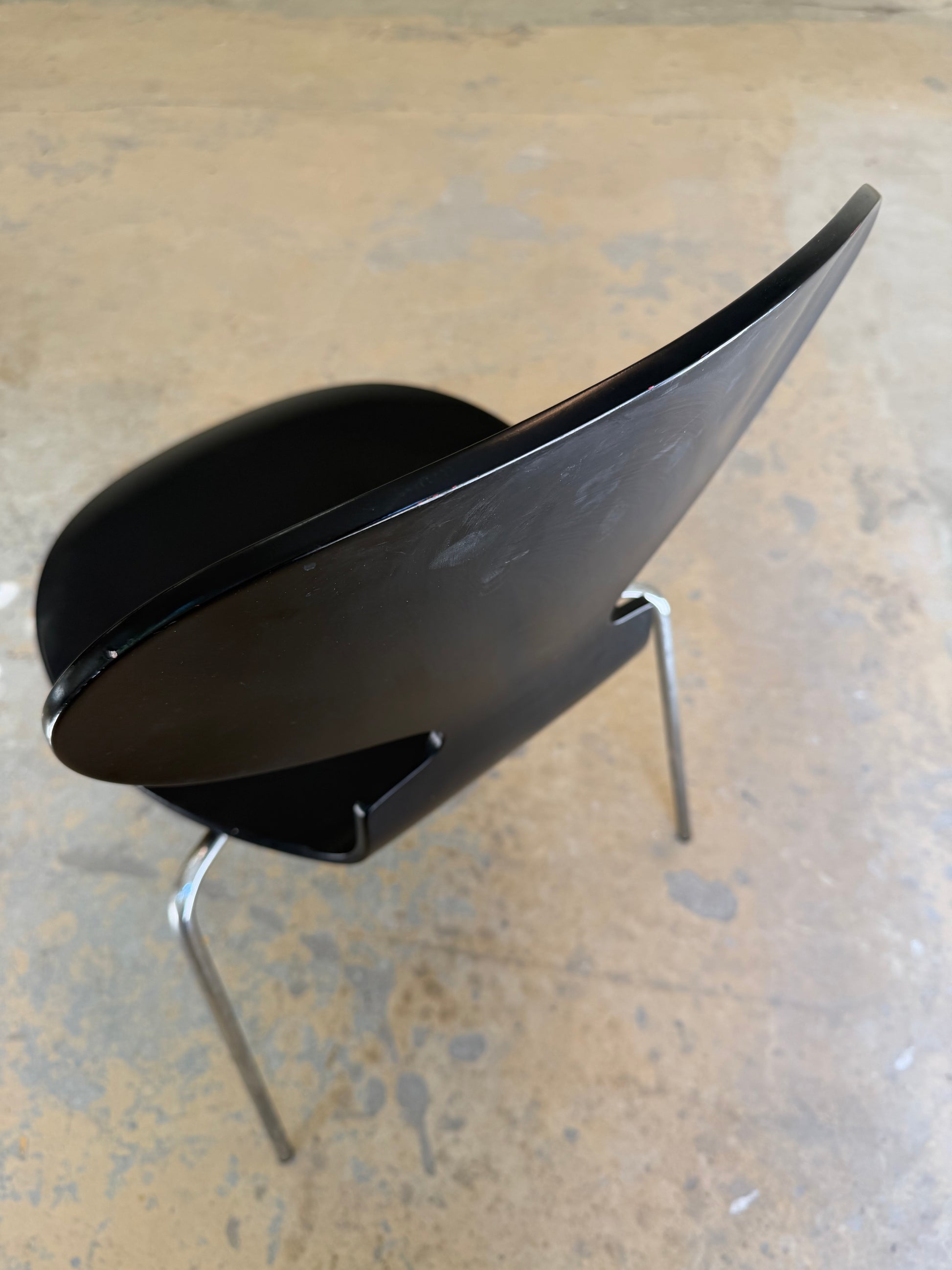 Stuhl Ameise schwarz von Arne Jacobsen für Fritz Hansen 1992