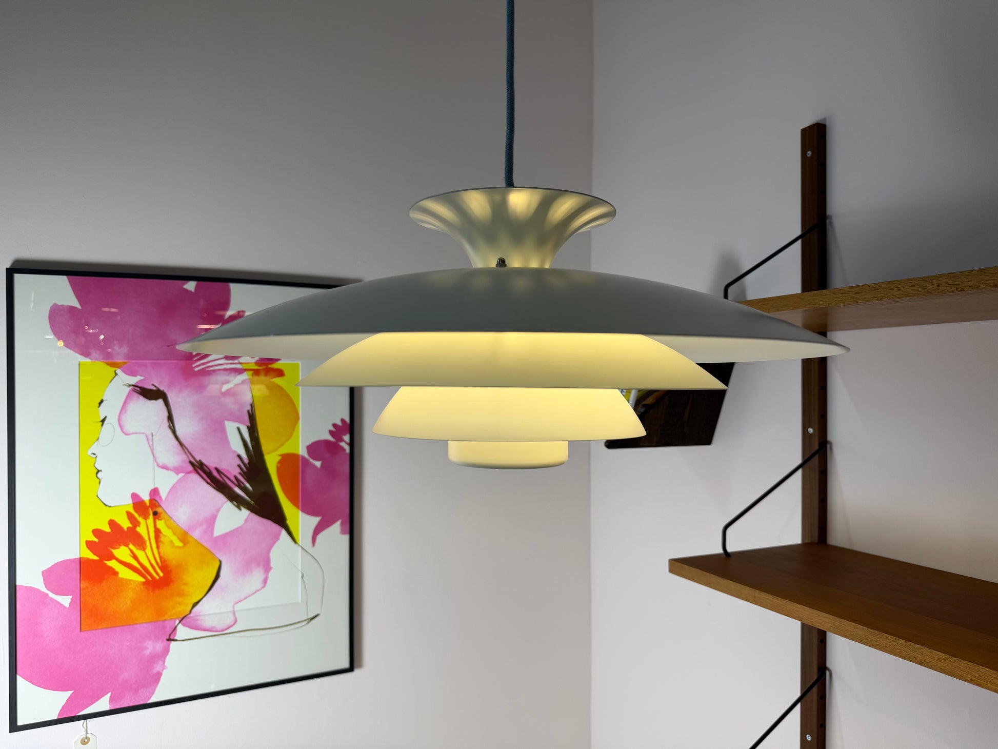 Lamellenlampe weiß von Formlight