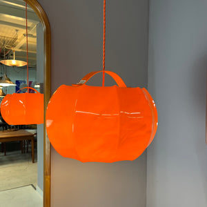 Hängelampe orange Kunststoff von Ilka Plast
