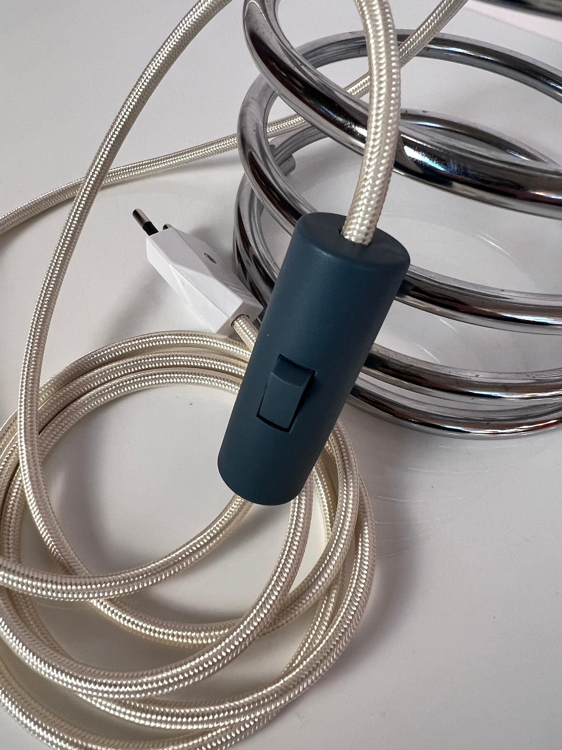 Tischlampe Spirale von Ingo Maurer für Honsel