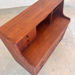 Sekretär Teak mit Spiegel aus Dänemark