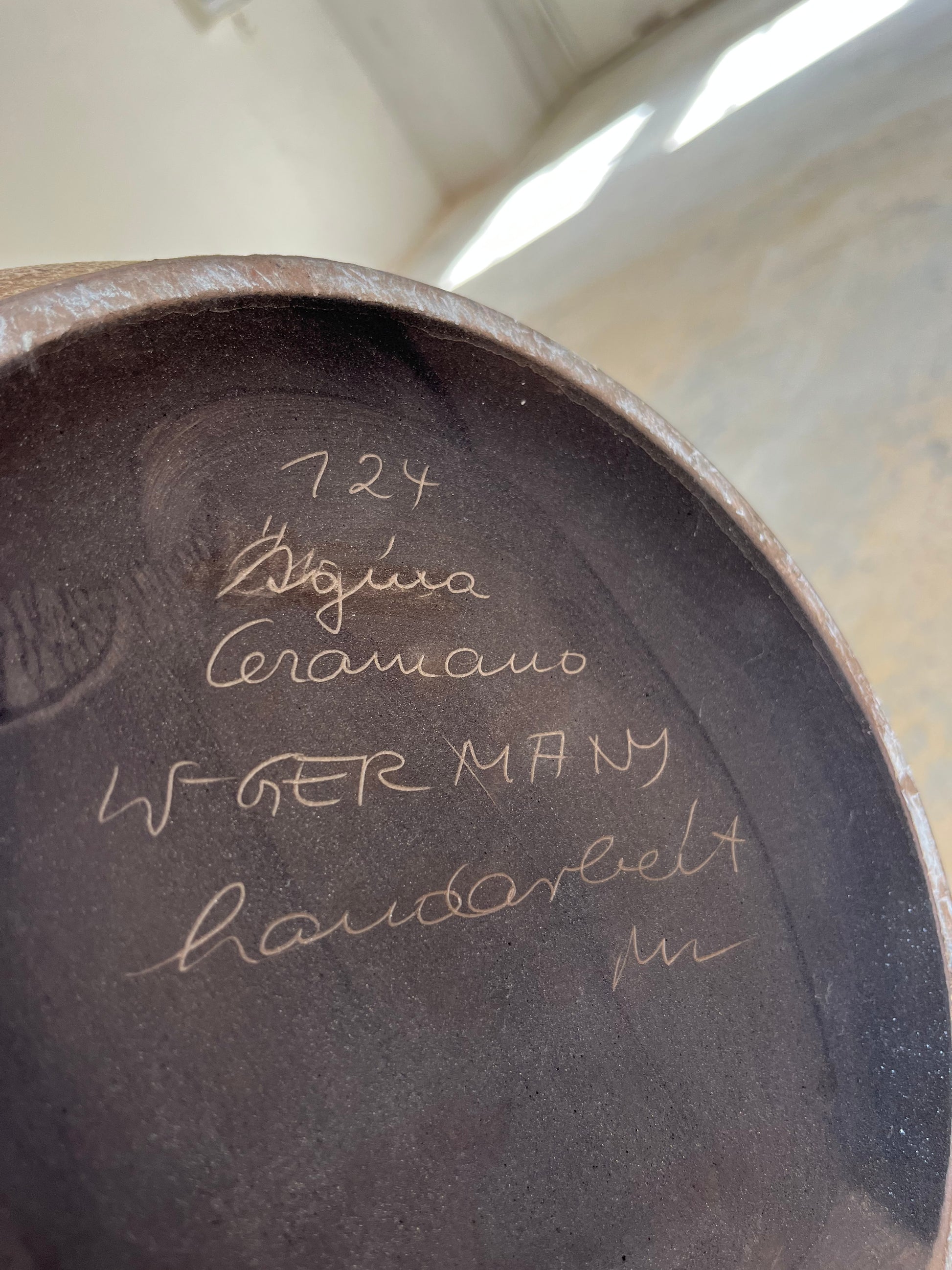 Bodenvase Ägina 124 von Ceramano West Germany