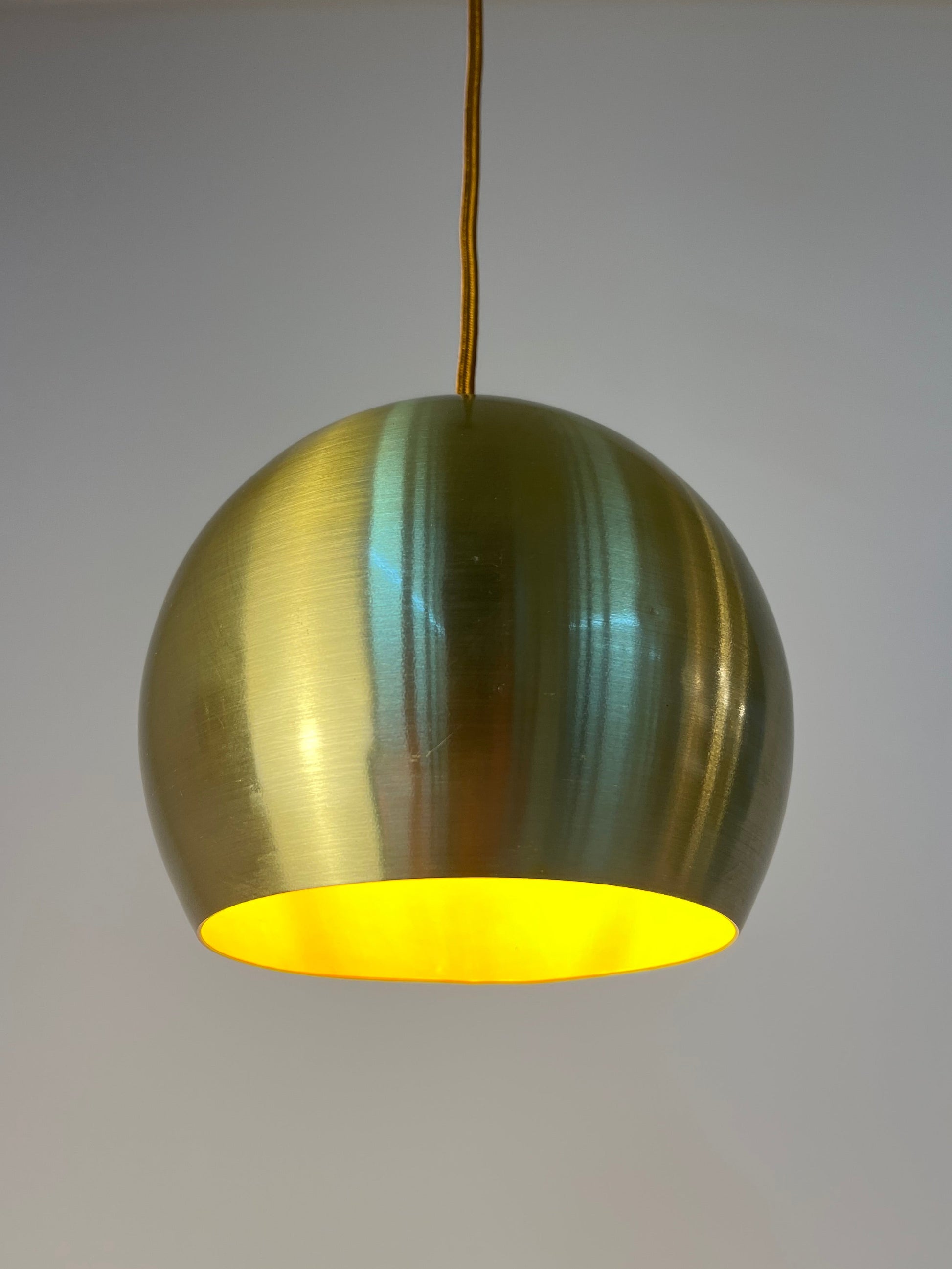 Kugellampe gold aus Dänemark