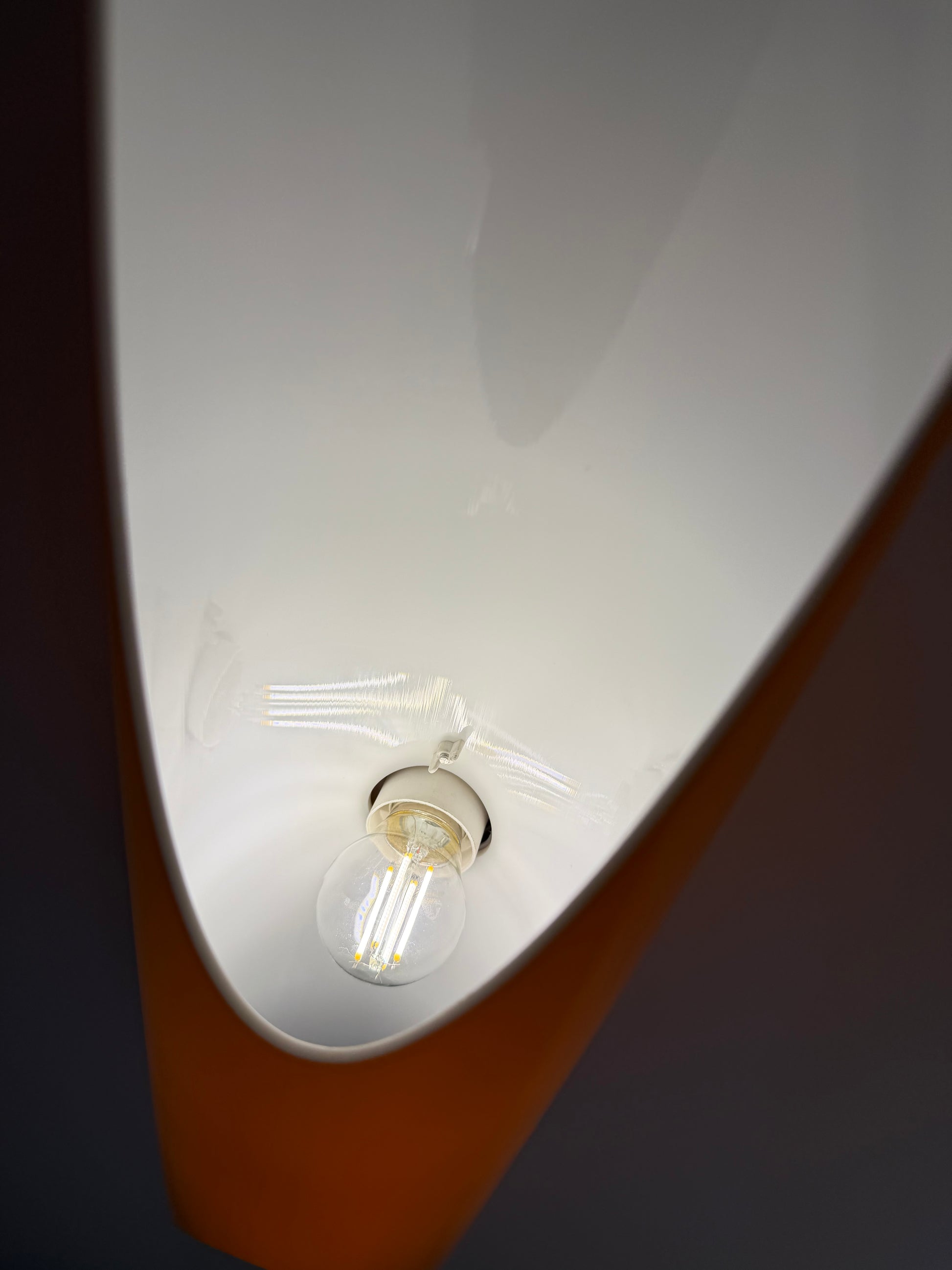 Wandlampe Shakti Wall Fix orange von Marzio Rusconi Clerici für Kundalini
