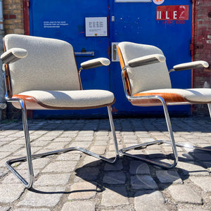 Bürostuhl creme von Martin Stoll für Giroflex