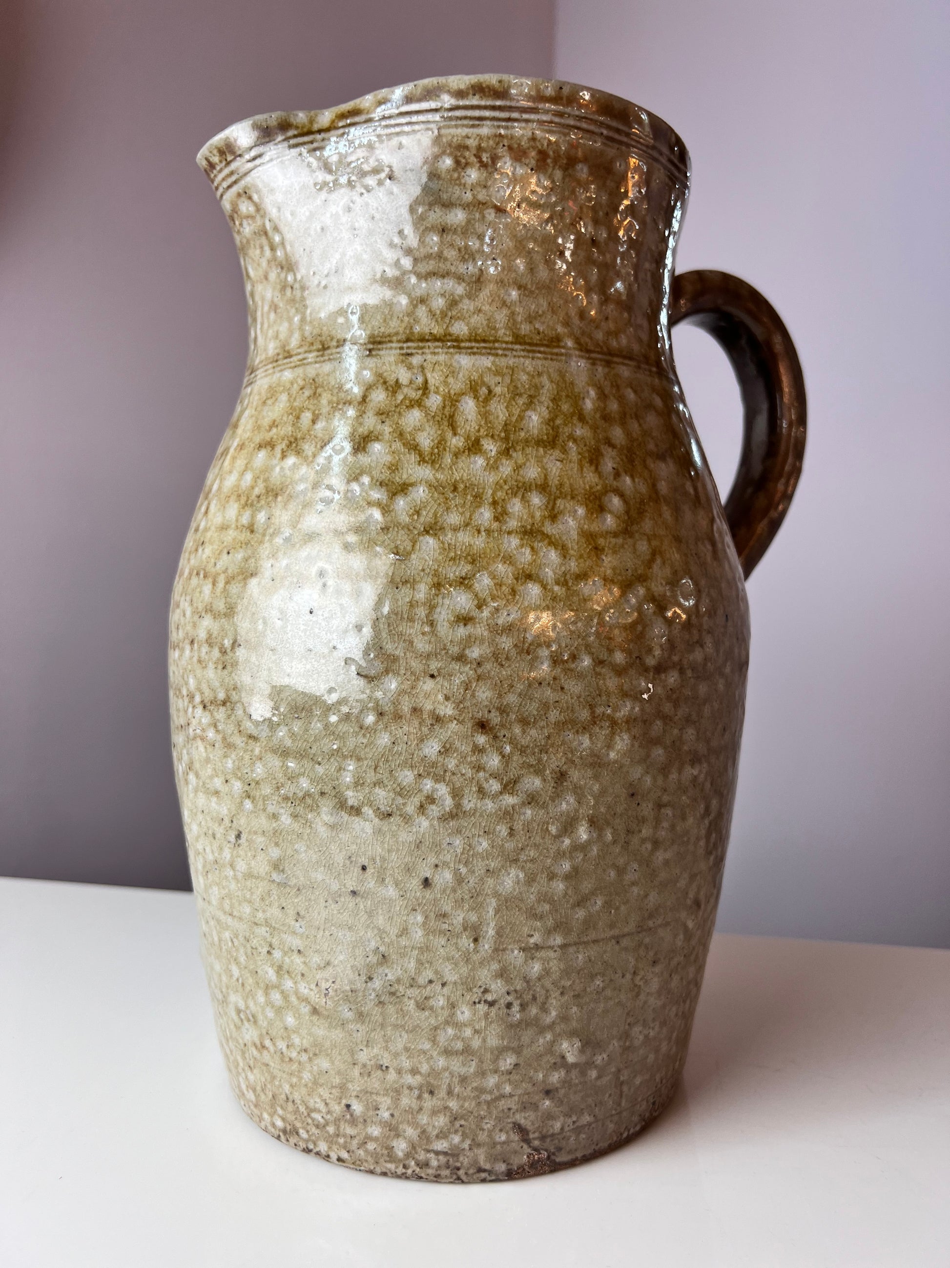 Krug grau Keramik von Grit Stone aus Portugal