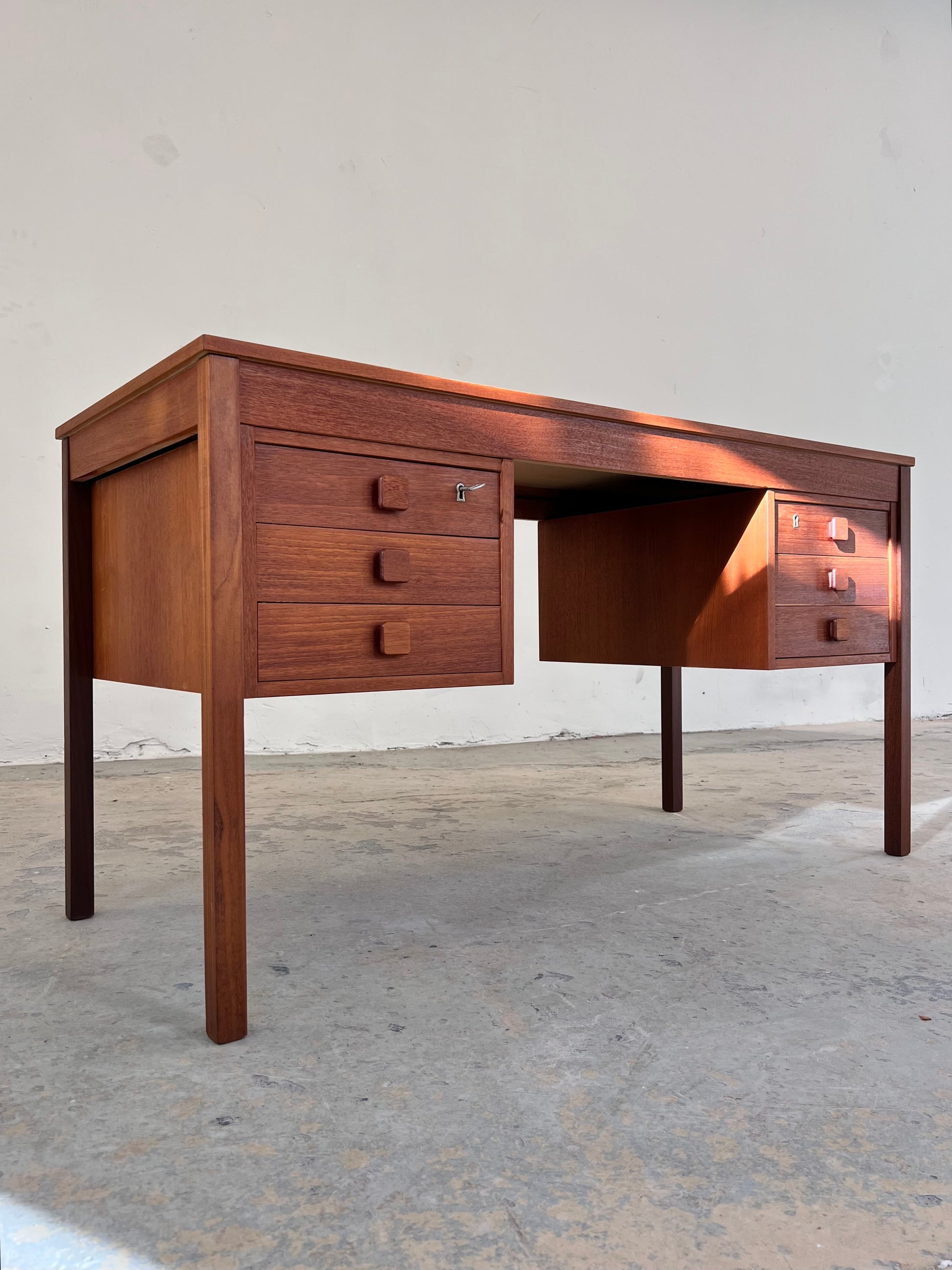 Schreibtisch Teak von Domino Møbler