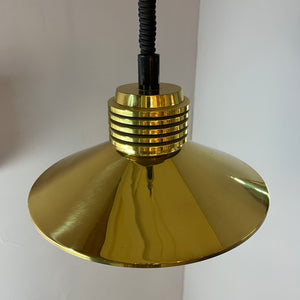 Hängelampe Messing höhenverstellbar