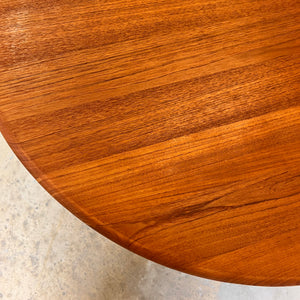 Runder Couchtisch Teak von Niels Bach