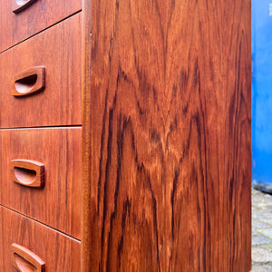 Kommode Teak mit Schloss aus Dänemark