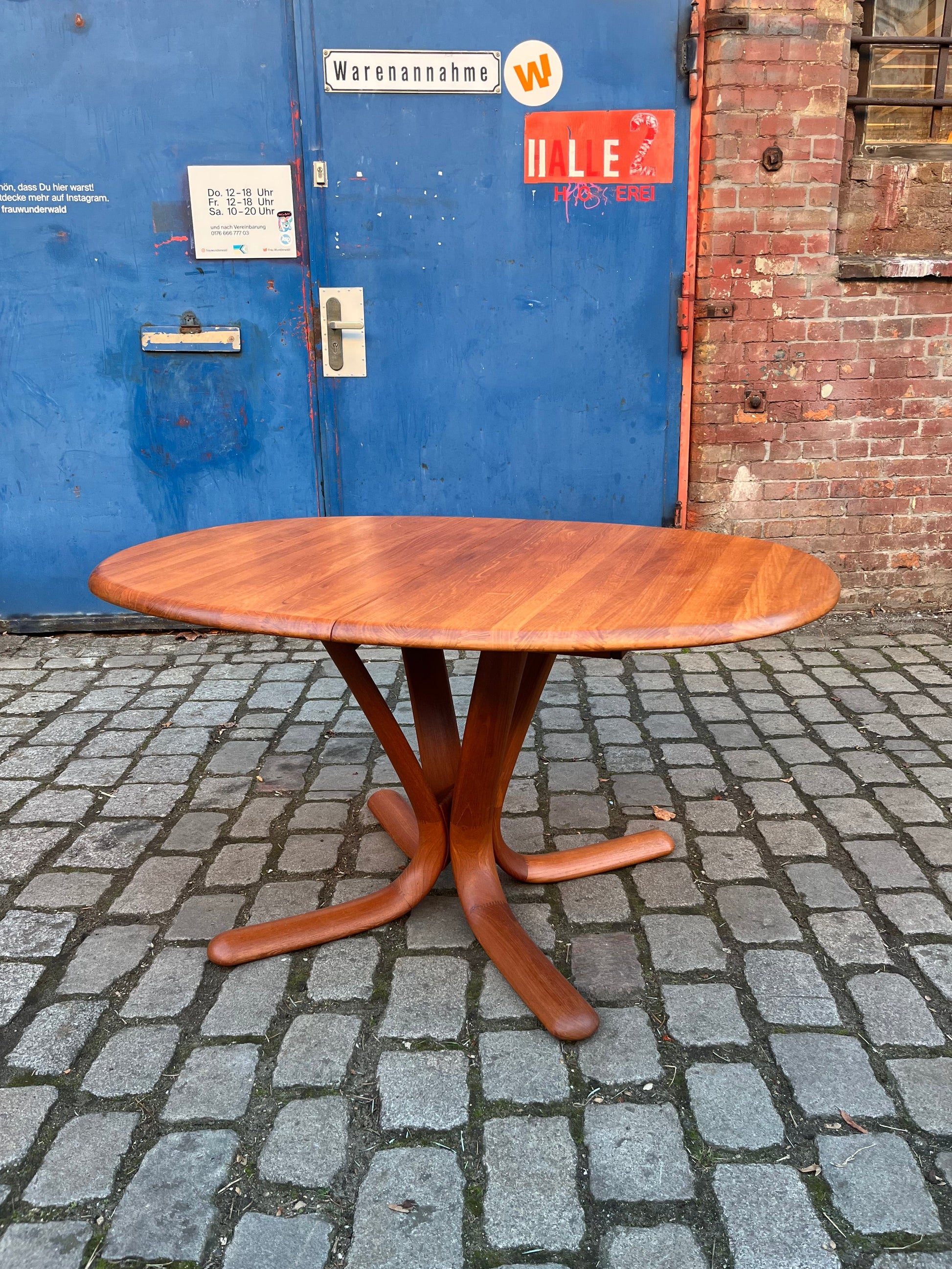 Ovaler ausziehbarer Esstisch Teak von Snedkergaarden