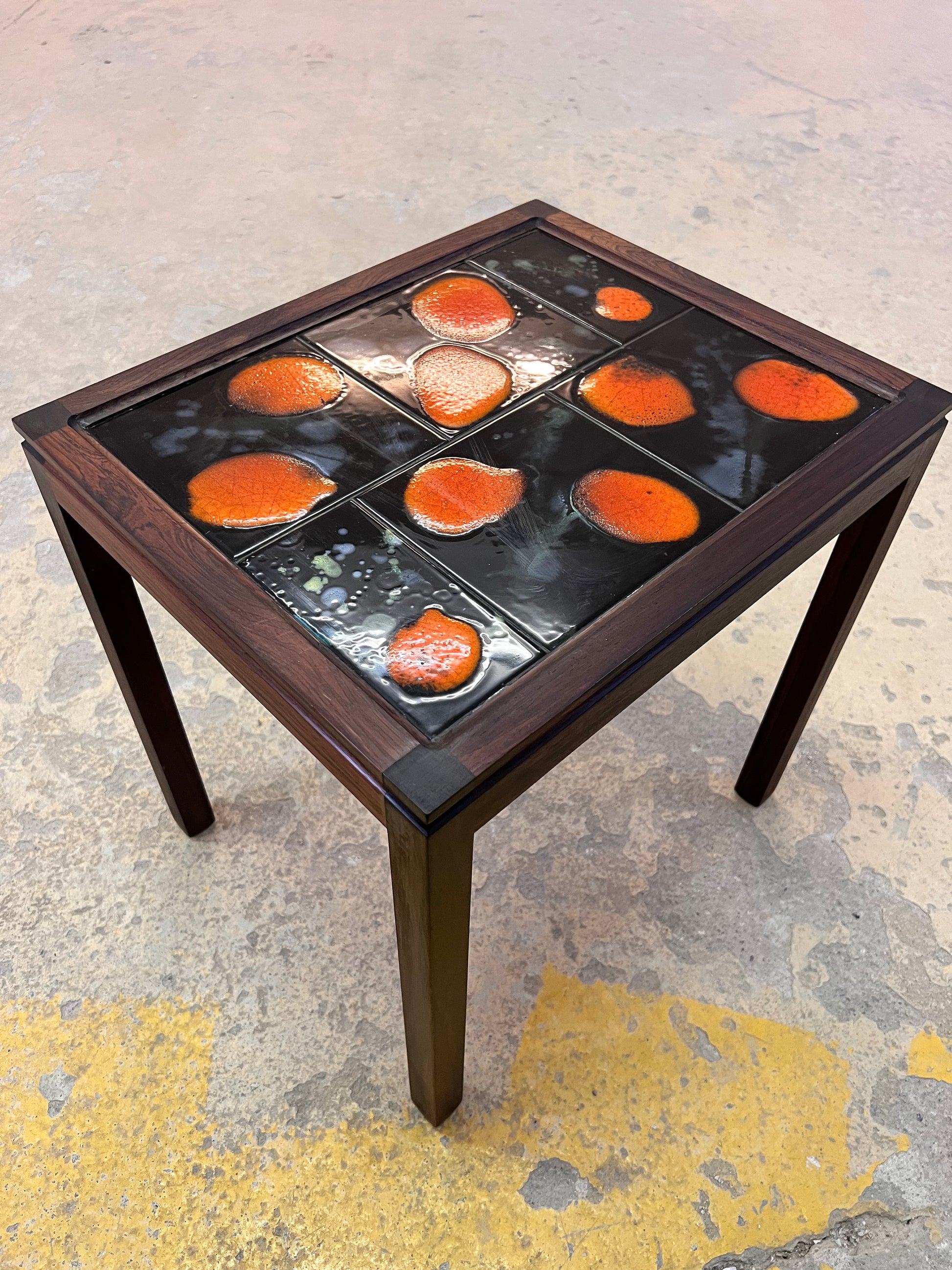 Fliesentisch Palisander Dänemark