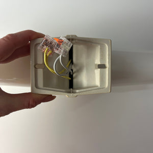 Wandlampe Modell 6060 creme von Sigvard Bernadotte für Ifö