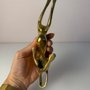 Set: 2 Windhunde Messing aus Dänemark