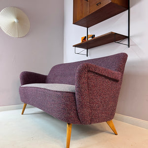 Sofa lila 50er Jahre