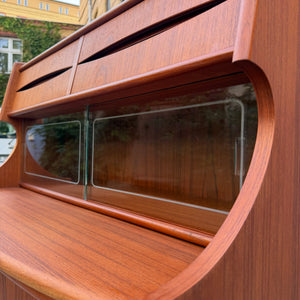 Sekretär Teak von Gunnar Falsig für Holstebro Møbelfabrik