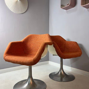Tulip Chair orange von Juch Dänemark