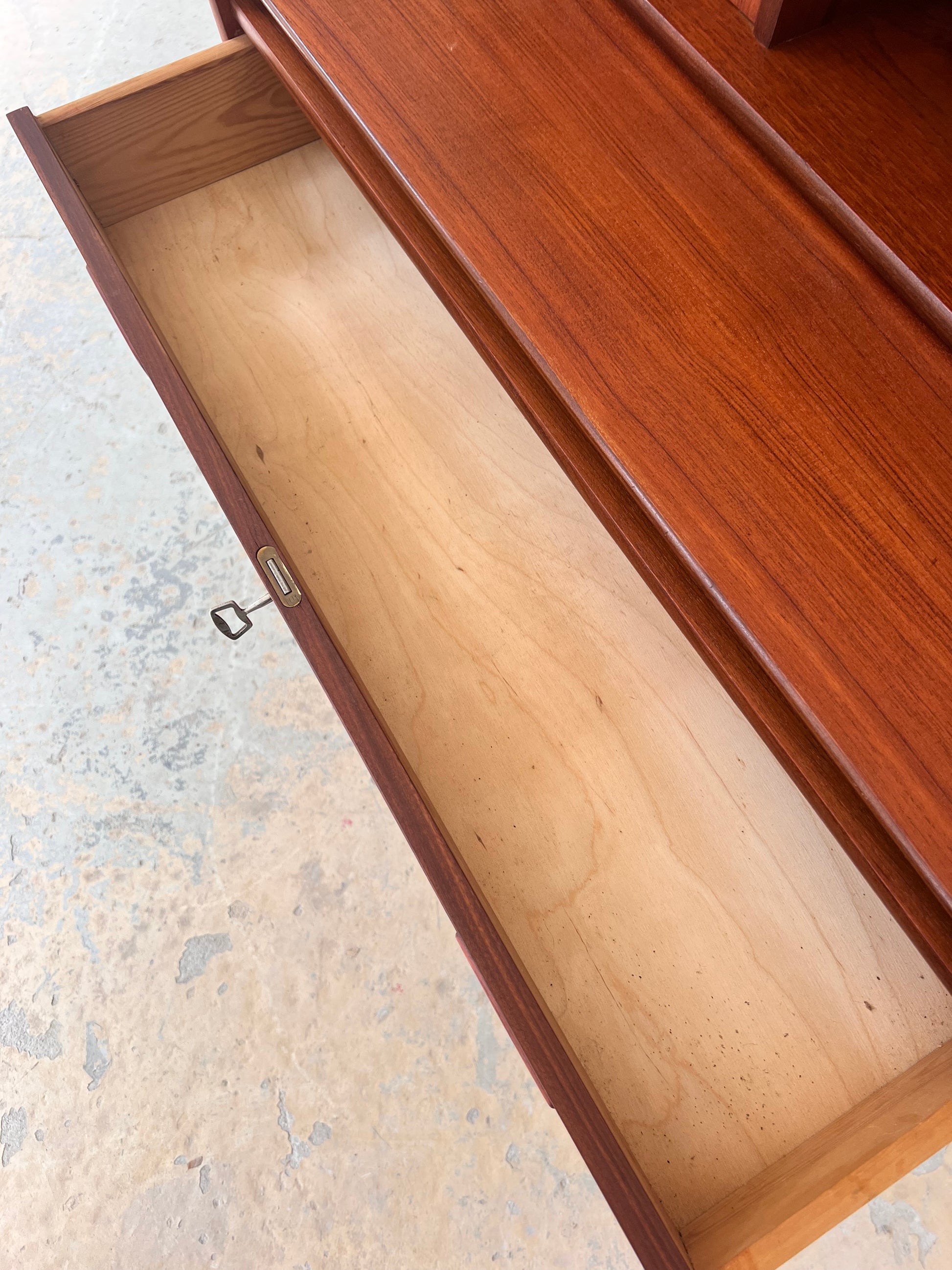 Sekretär Teak von Handbjerg Møbelfabrik