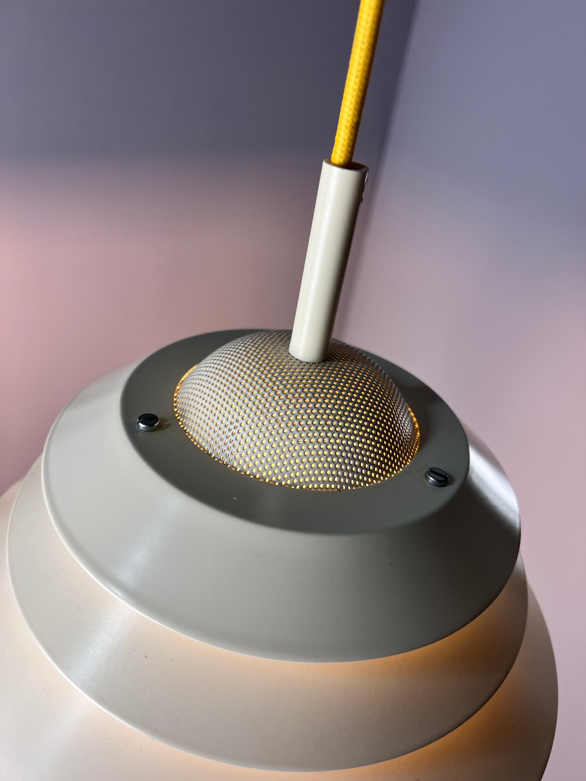 Lamellenlampe Modell Limino weiß von Design Light