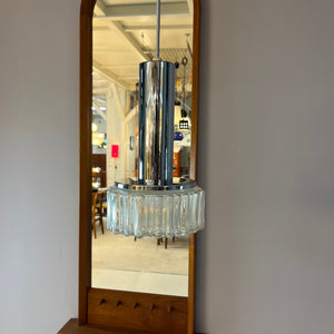 Pendelleuchte Modell P105 Glas Chrom von STAFF