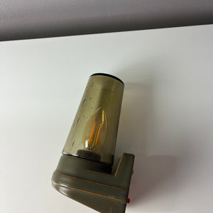 Wandlampe Modell 6080 Rauchglas von Sigvard Bernadotte für Ifö