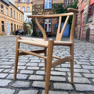 Wishbone Chair Modell CH24 Eiche geölt von Hans J. Wegner für Carl Hansen & Søn