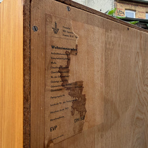 Highboard Typ 602/G Esche von Franz Ehrlich für Hellerau