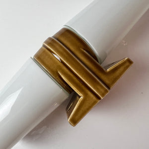 Wandlampe Modell 6060 braun von Sigvard Bernadotte für Ifö