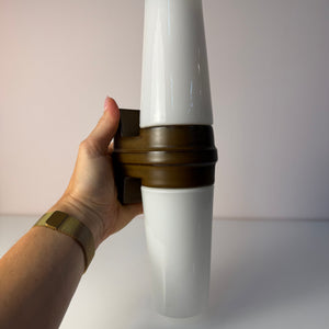 Wandlampe Modell 6060 braun von Sigvard Bernadotte für Ifö