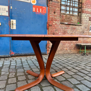 Ovaler ausziehbarer Esstisch Teak von Snedkergaarden