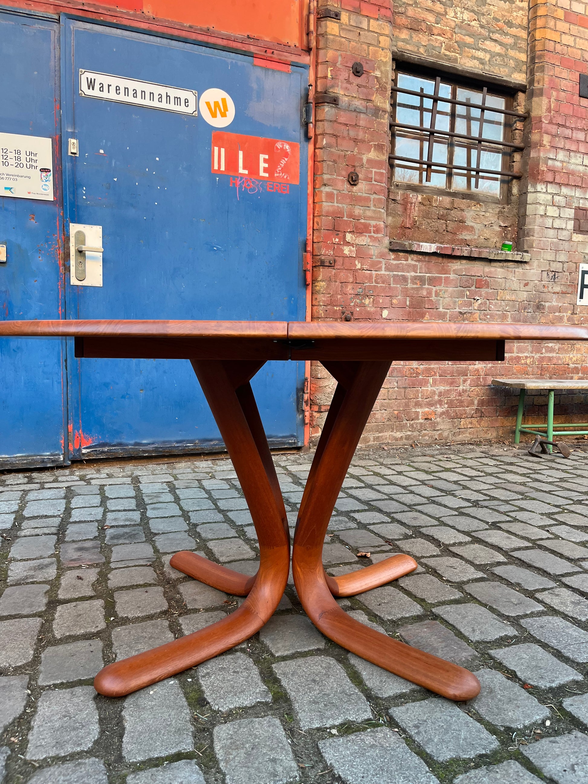 Ovaler ausziehbarer Esstisch Teak von Snedkergaarden