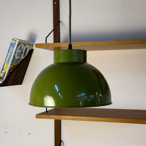 Bunkerlampe oliv aus Dänemark
