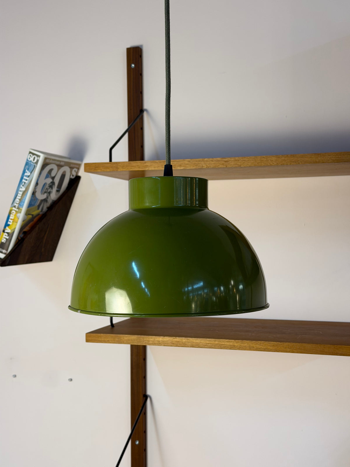 Bunkerlampe oliv aus Dänemark
