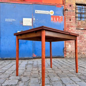Kleiner ausziehbarer Esstisch Teak aus Dänemark