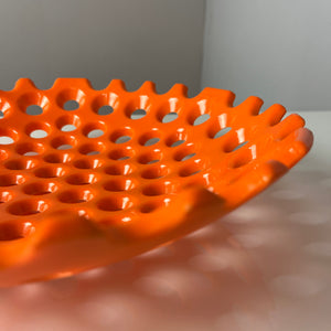 Schale orange Kunststoff