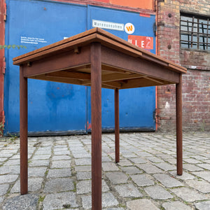 Kleiner, ausziehbarer Esstisch Teak aus Dänemark