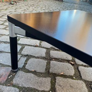 Couchtisch 712/T schwarz Zink von Hans Peter Piehl für Wilkhahn