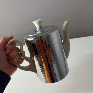 Kaffeekanne mit Warmhalter von J. Kronester Bavaria