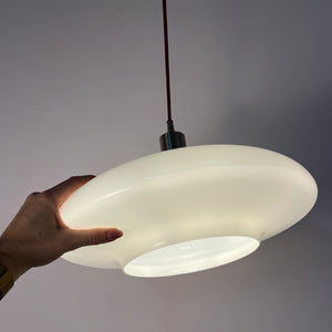 Hängelampe TÄLLBYN weiß Glas für IKEA
